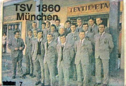 6x TSV 1860 München Bierdeckel Bundesliga Fussball Untersetzer 