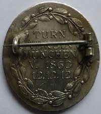 1912 Nadel Nr. 309 Luitpold Prinregent von Bayern Rckseite mit Nadel (2)