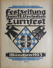 1923 - 13. Deutsches Turnfest München Heft 4