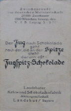 1927 Zugspitz Serie 261 Bield 3, 60-Leipzig 30 22.5.27 (2)