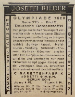 1928 Josetti Damenstaffel Serie 115, Bild 2 mit Kellner (1)