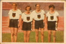 1928 Salem Olympia Amsterdam,  Serie 115, Bild 2 - 4x100m Staffel mit Keller Rosi (2)