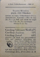 1930-31 Greiling 1. Serie Fussballmomente Bild 15 Bayern-1860 (1)
