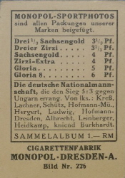 1932 Monopol Dt. Natioonalmannschft mit Lachner 2.v.l. (2)