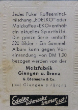 1950 - 51 Edelko Kaffe Nr. 190 4 Spieler (3)
