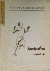 1950-51 Schuma Vom deutschen Sport Band 2 Sportgren einst und jetzt