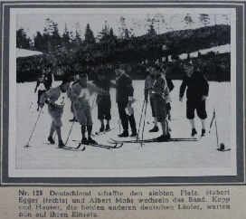 1952 Kosmos Olymp. Winterspiele Oslo mit Hubvert Egger (1)