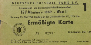 1962-63 60-West II Dt. Meisterschaft