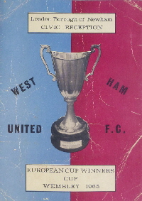 1965 Wembley Bürgerempfang A5 4 Seiten  (1)