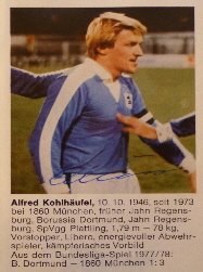 1977-78 Bergmann Weisweiler Buch Alpia Kohlhufl