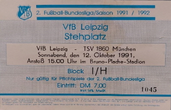 1991-92 VfB Leibzig - 60