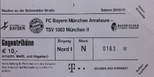 2016-17 Bayern Amateure - 1860 II