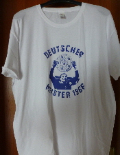 2023 T-Shirt Deutscher Meister weiss